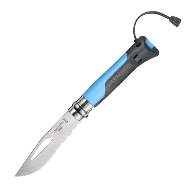 Нож Opinel №8 Outdoor синий,204.78.92 - изображение 1