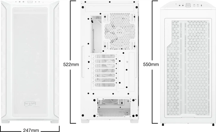 Корпус be quiet! Shadow Base 800 FX White (4260052190647) - зображення 11