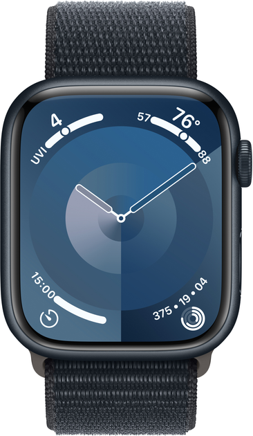 Смарт-годинник Apple Watch Series 9 GPS + Cellular 45mm Midnight Aluminium Case with Midnight Sport Loop (MRMF3) - зображення 2