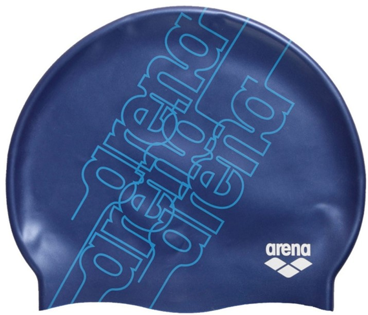 Шапочка для плавания Arena PRINT JR (94171-231) Дит OSFM Синяя ...
