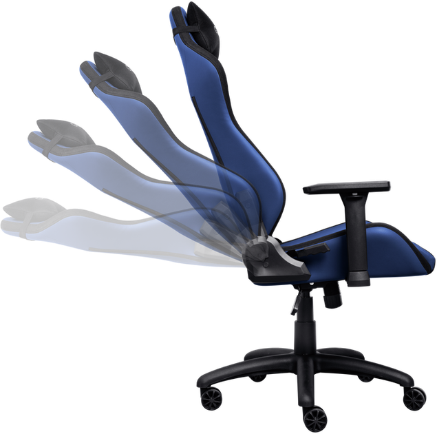 Крісло для геймерів Trust GXT714B Ruya Blue (8713439251319) - зображення 5