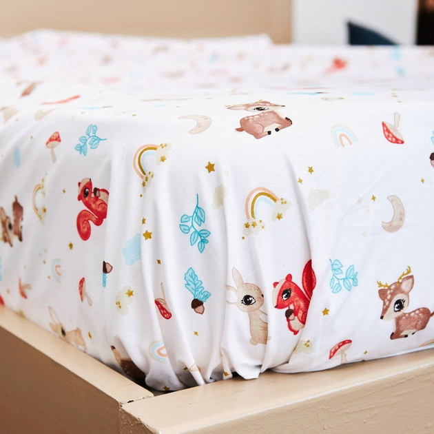 Как сшить простынь на резинке в детскую кроватку?