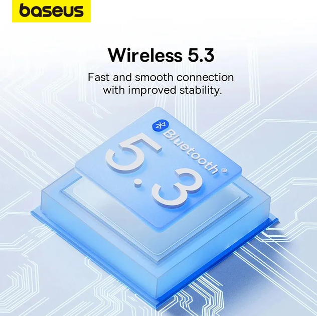 Беспроводные наушники Baseus Bowie EZ10 Black TWS Bluetooth 5.3 - изображение 5