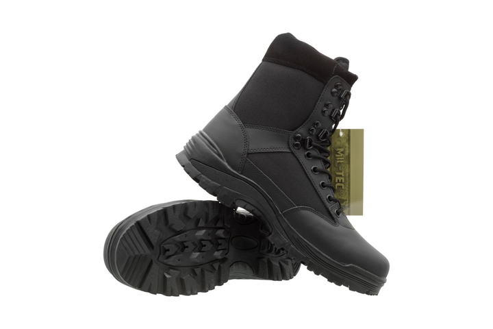 Черевики тактичні Mil-Tec Tactical boots black на блискавці Німеччина 47 (69284552) - зображення 1