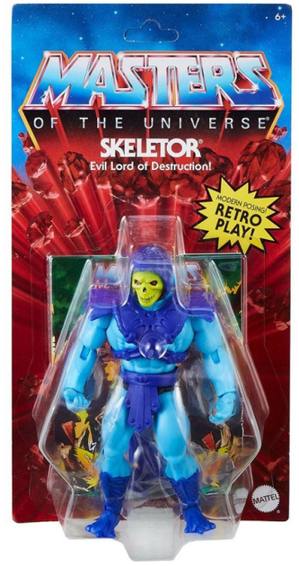 Figurka Mattel Master Of The Universe Origins Skeletor 1 szt (194735049103) - obraz 1