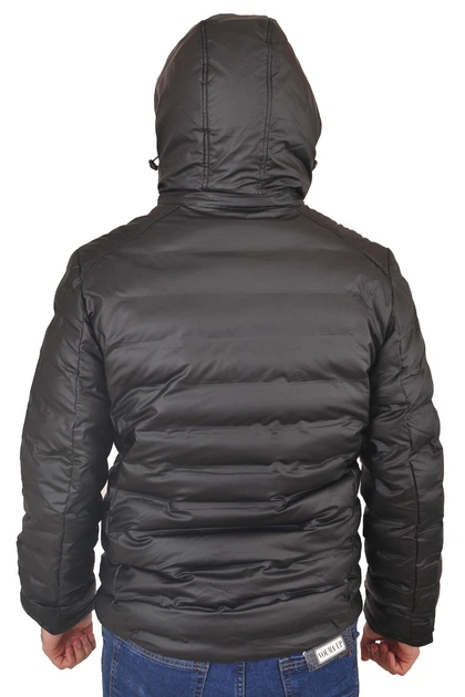 Куртка FUDIAO 23-5832B 64 чёрная - Фото 3 Куртка FUDIAO 23-5832B 64 чёрная - изображение 3