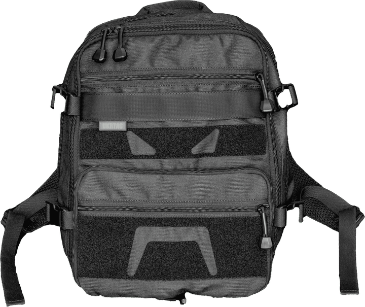 Штурмовий рюкзак для плитоноски UKRTAC Чорний - зображення 2