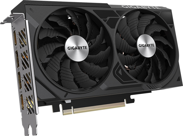 Видеокарта Gigabyte PCI-Ex GeForce RTX 4060 Ti Windforce OC 16GB GDDR6 (128bit) (2565/18000) (2 x HDMI, 2 x DisplayPort) (GV-N406TWF2OC-16GD) - изображение 2
