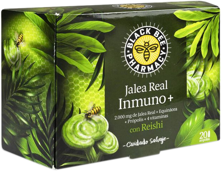 Дієтична добавка Black Bee Jalea Real Inmuno 20 ампул (3175681249370) - зображення 1