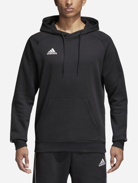 Худі чоловіче Adidas Core 18 CE9068 L Чорне (4059322352553) - зображення 1