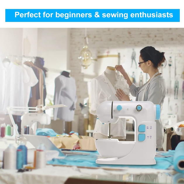 Швейная машинка электрическая Sewing Machine 6W портативная с ...