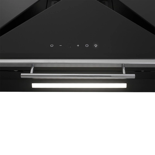 Вытяжка декоративная наклонная Perfelli DNS 67143 B 1100 BL LED Strip - изображение 3
