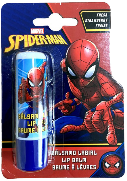 Higieniczna szminka Marvel Spiderman Lip Balm 10 ml (8412428025503) - obraz 1