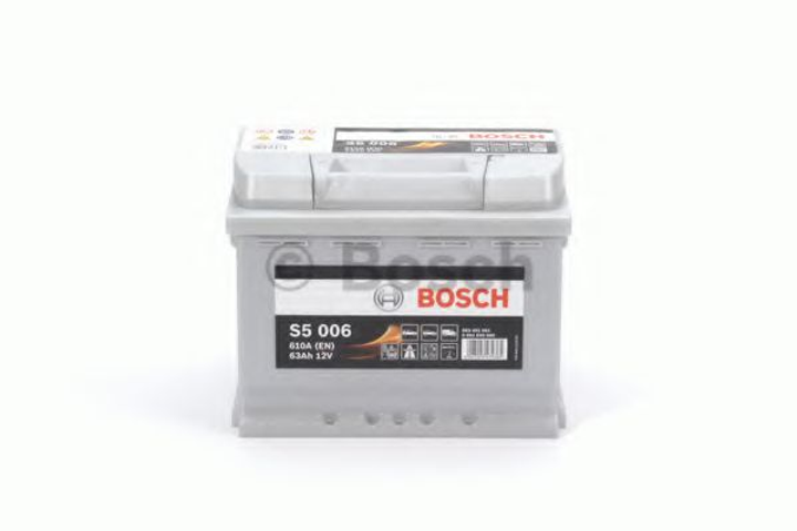 Аккумулятор Bosch S5 Silver Plus 63Ah, EN610 левый "+" 242х175х190 ...