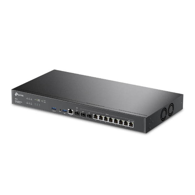 Маршрутизатор TP-Link ER8411 2x10 Гбит/с SFP+/8x1 Гбит/с LAN/WAN - Фото 2 Маршрутизатор TP-Link ER8411 2x10 Гбит/с SFP+/8x1 Гбит/с LAN/WAN - изображение 2