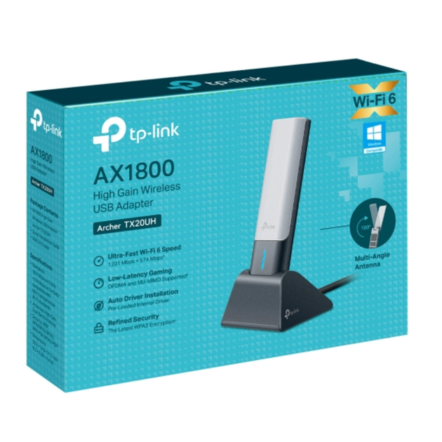 Беспроводной USB-адаптер TP-Link Archer TX20UH 1800 Мбит/с - изображение 3