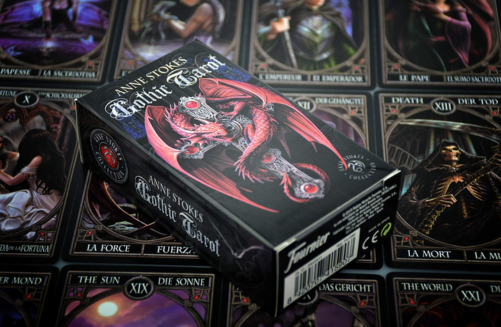 Карти таро Fournier Anne Stokes Gothic Tarot 1 колода х 78 карт (8420707415907) - зображення 3