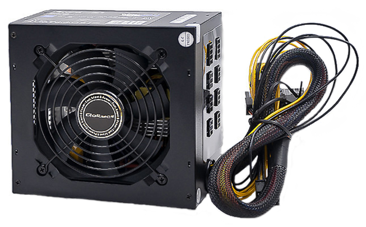 Блок питания Qoltec ATX Silent Dragon 700W 80 Plus Gaming (5901878503462) - изображение 2
