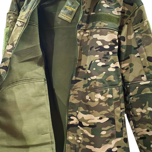 Куртка 4Профі SoftShell Multicam Size XL - зображення 2