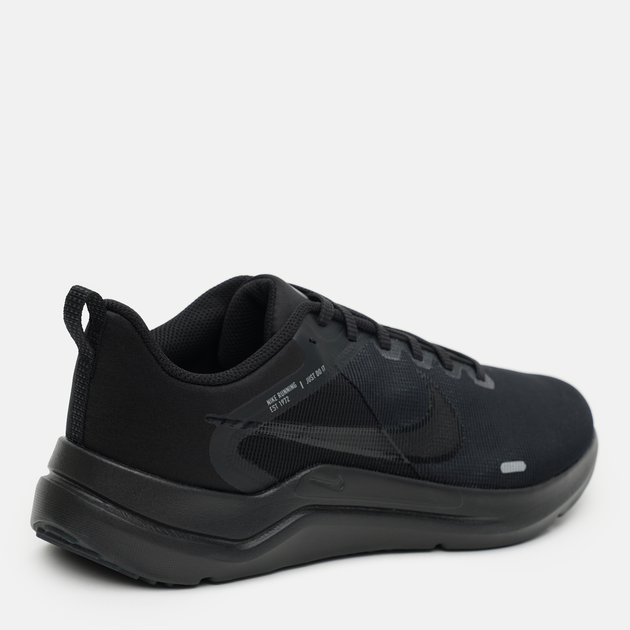 Buty do biegania męskie Nike Downshifter 12 DD9293-002 41 (8US) 26 cm Czarne (195869167886) - obraz 4