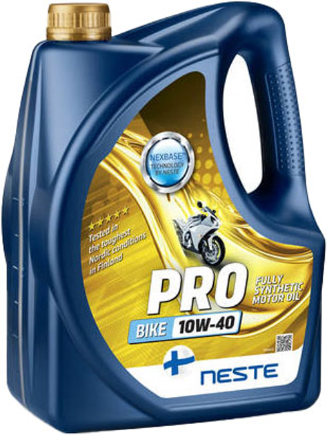 Моторна олива Neste Pro Bike 10W-40 4 л (117045) (СТ-00092736) - зображення 1