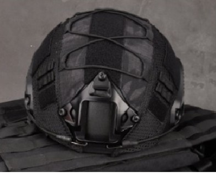 Тактический кавер на шлем типа FAST с резинкой Typhon - изображение 1