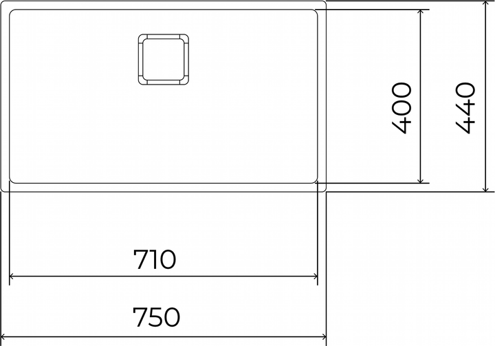 Zlewozmywak TEKA FlexLinea RS15 71.40 SilentSmart 750x440x200 mm satynowy (115000063) - obraz 8