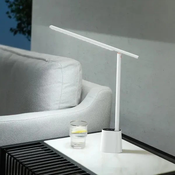 Настольная аккумуляторная лампа Baseus Smart Eye Series Charging Folding (Smart Light) белый (DGZG-02) - изображение 9