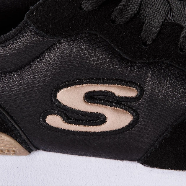 Buty sportowe damskie Skechers Retros-Og 85-Goldn G 111-BLK 37 (7US) 24 cm Czarne (889110638767) - obraz 8