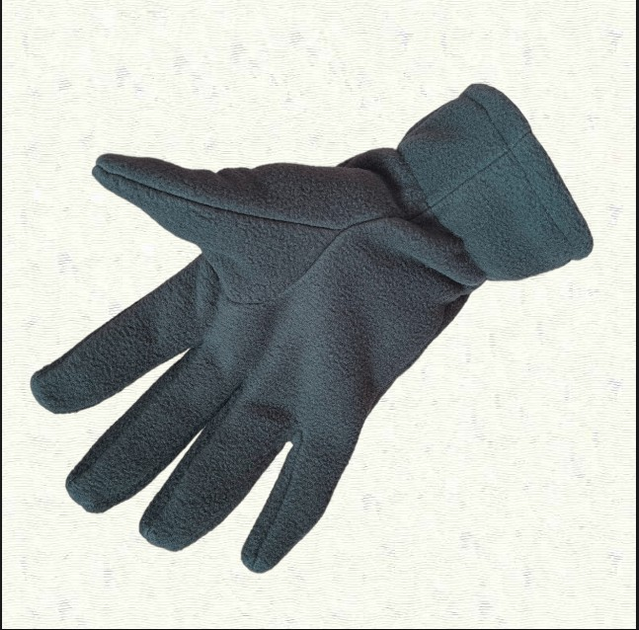Тактичні флісові рукавички - Хакі - р.XL - зображення 1