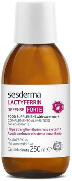 Suplement diety Sesderma Lactyferrin Defense Forte 250 ml (8429979463531) - obraz 1