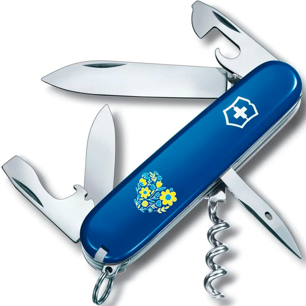 Складной нож Victorinox Spartan Ukraine 1.3603.2_T1246u - изображение 1