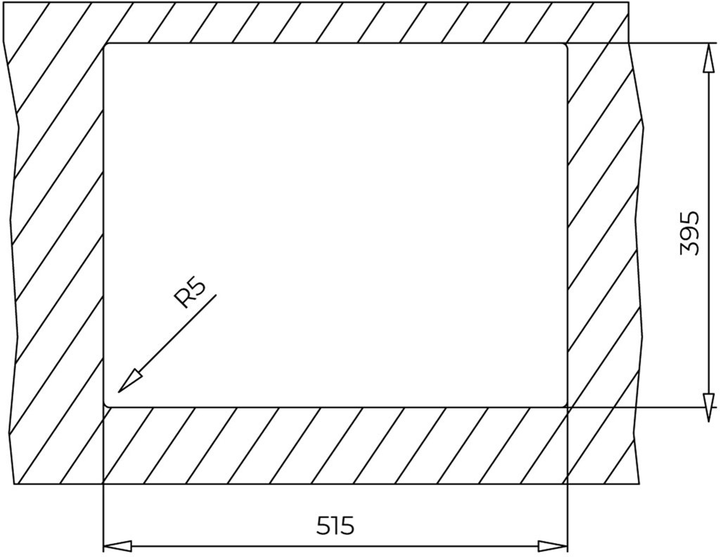 Zlewozmywak granitowy TEKA Maestro Square 2B TG 560x440x200 mm czarny (115260029) - obraz 4