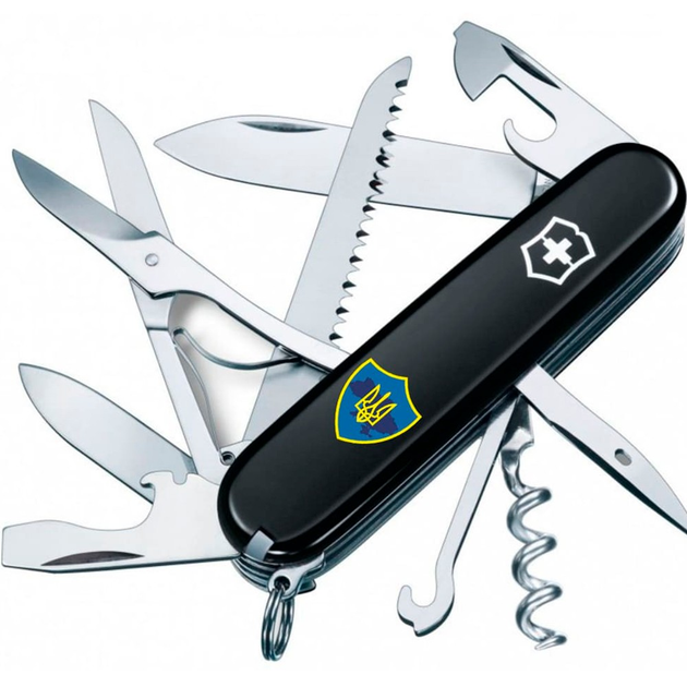 Складной нож Victorinox Huntsman Ukraine 1.3713.3_T1080u - изображение 1