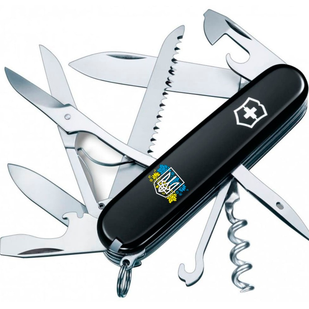 Складной нож Victorinox Huntsman Ukraine 1.3713.3_T1280u - изображение 1