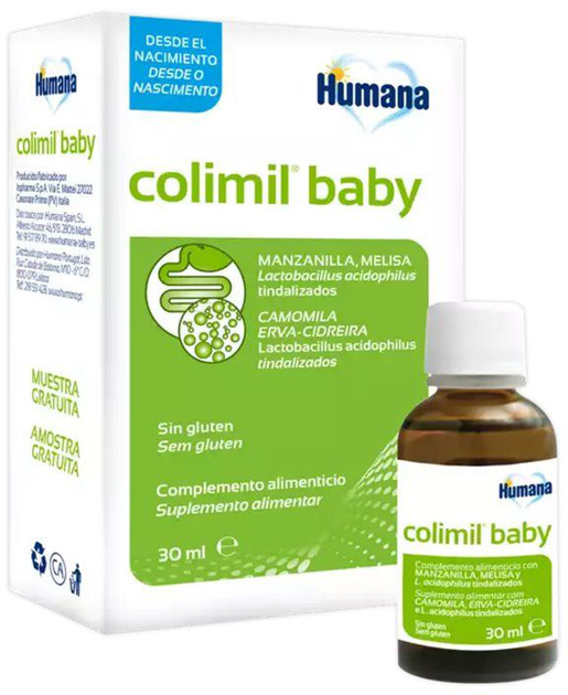 Płyn do trawienia Humana Colimil Baby Bottle 30 ml (8427045132909) - obraz 1