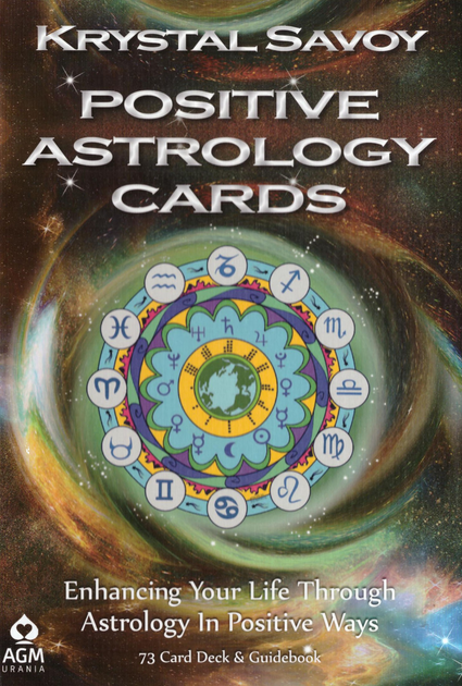 Karty do gry AGM-Urania Tarot positive Astrology Cards 1 talia x 73 karty (9783038194590) - obraz 1