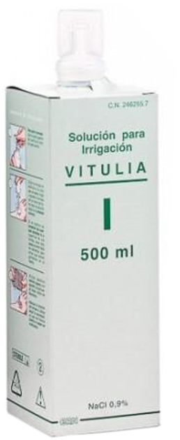 Розчин для промивання носа Vitulia Solucion Para Irrigacion 500 мл Santiveri (8470002462557) - зображення 1