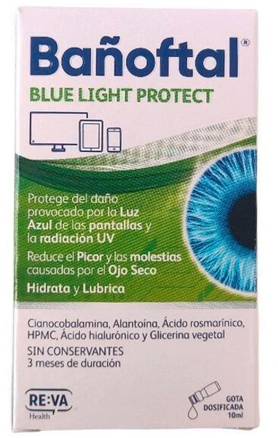 Краплі для очей Banoftal Protect Blue Light 10 мл (8436540335074) - зображення 2