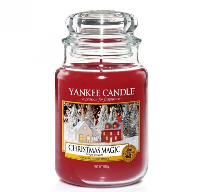 Świeca zapachowa Yankee Candle Christmas Magic 623 g (5038581016481) - obraz 1