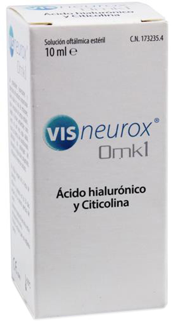Kropli do oczu Pharmadiet Visneurox Omk1 roztwór 10 ml (8414042003318) - obraz 1