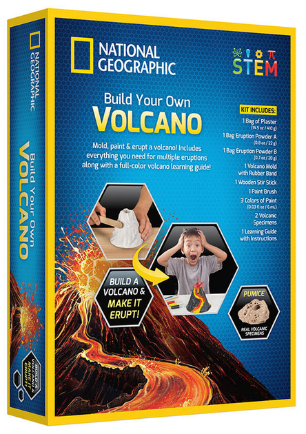 Zestaw doświadczalny Elbrus National Geographic Zbuduj Własny Wulkan (816448029738) - obraz 5