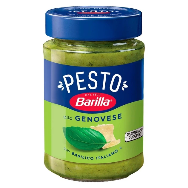 Соус Barilla Песто Дженовезе 190 г - Фото 1 Соус Barilla Песто Дженовезе 190 г - изображение 1