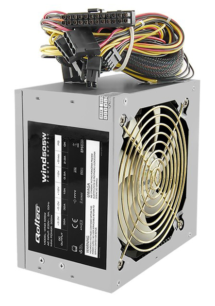 Блок питания Qoltec Wind 505W (02 ATX 425W BULK) - изображение 1