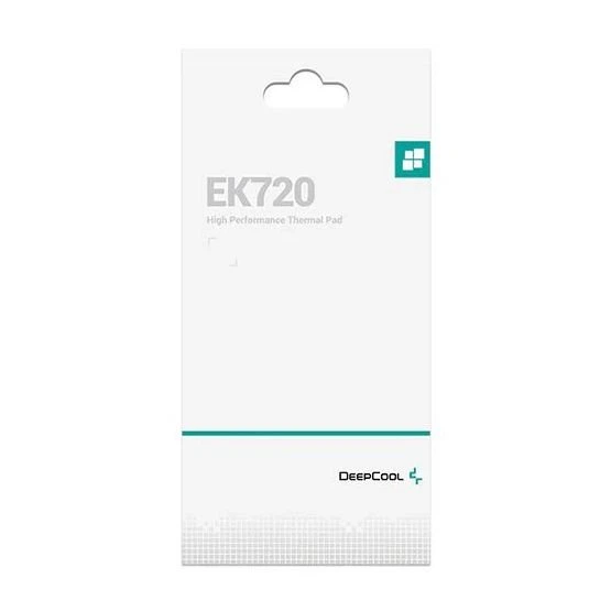 Термопрокладка Deepcool EK720-L-1.0 100x50x1.0mm (R-EK720-GYLL10-G-1) - Фото 1 Термопрокладка Deepcool EK720-L-1.0 100x50x1.0mm (R-EK720-GYLL10-G-1) - изображение 1