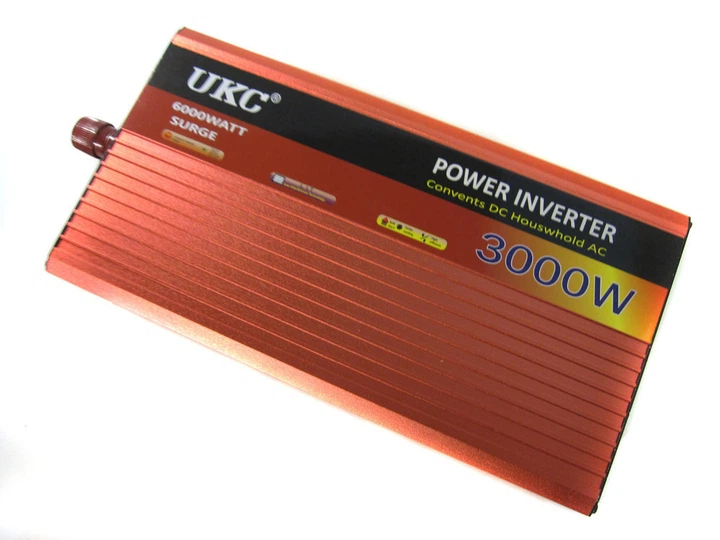 Преобразователь напряжения, инвертор UKC 24V-220V AR 3000W, автоинвертор с защитой от перегрузки (2-1-35934) - изображение 4