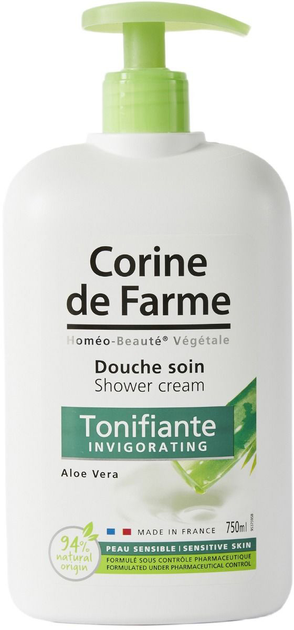 Żel pod prysznic Corine De Farme Corine De F Gel De Ducha Aloe Vera 750 ml (3468080410534) - obraz 1