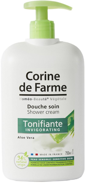 Гель для душу Corine De Farme Corine De F Gel De Ducha Aloe Vera 750 мл (3468080410534) - зображення 1