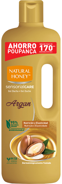 Żel pod prysznic Natural Honey Gel N Honey Argan 1350 ml (8008970056401) - obraz 1