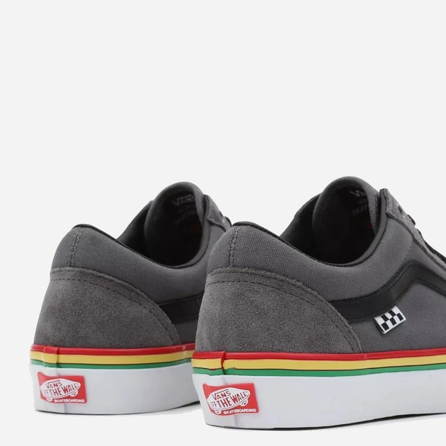 Tenisówki męskie do kostki Vans Skate Old Skool VN0A5FCBBGF1 41 (8.5US) 26.5 cm Szare (196571238895) - obraz 4